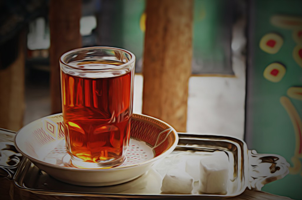 استکان چایی در داستان جهانی که من در آن نیستم